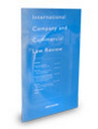 Abbildung von: International Company and Commercial Law Review 2014 Bound Volume - Sweet & Maxwell