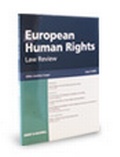 Cover: European Human Rights Law Review 2014 Bound Volume - Sweet & Maxwell