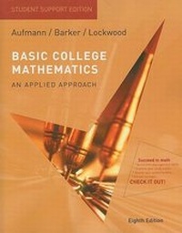 Enlarge image Cover: Basic College Mathematics: Student Support Edition - Houghton Mifflin