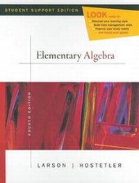 Enlarge image Cover: Elementary Algebra - Houghton Mifflin