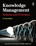 Cover: Knowledge Management - Routledge
