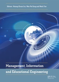 Enlarge image Cover: Management, Information and Educational Engineering - CRC Press