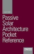 Cover: Passive Solar Architecture Pocket Reference - Routledge