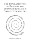 Cover: Popularisation of Business and Economic English in Online Newspapers - Cambridge Scholars Publishing