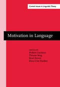 Cover: Motivation in Language - John Benjamins Publishing Co
