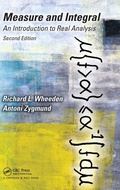 Cover: Measure and Integral - Chapman & Hall/CRC