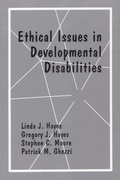 Cover: Ethical Issues in Developmental Disabilities - New Harbinger Publications