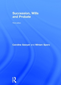 Abbildung von: Succession, Wills and Probate - Routledge