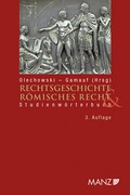 Cover: Rechtsgeschichte & R&ouml;misches Recht - Manz
