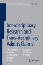 Cover: Interdisciplinary Research and Trans-disciplinary Validity Claims - Springer