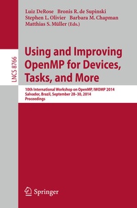 Enlarge image Cover: Using and Improving OpenMP for Devices, Tasks, and More - Springer