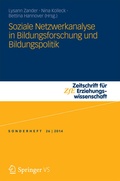 Cover: Soziale Netzwerkanalyse in Bildungsforschung und Bildungspolitik - Springer VS