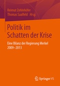 Cover: Politik im Schatten der Krise - Springer VS
