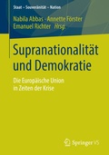 Cover: Supranationalit&auml;t und Demokratie - Springer VS