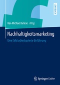 Cover: Nachhaltigkeitsmarketing - Springer Gabler