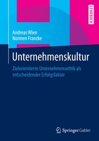 Abbildung von: Unternehmenskultur - Springer Gabler