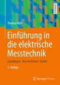 Cover: Einf&uuml;hrung in die elektrische Messtechnik - Springer Vieweg