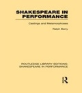 Cover: Shakespeare in Performance - Routledge