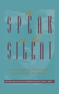 Bild: To Speak or Be Silent - Chiron Publications