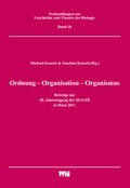 Cover: Ordnung - Organisation - Organismus - VWB-Verlag