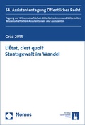 Cover: L'&Eacute;tat, c'est quoi? Staatsgewalt im Wandel - Nomos
