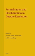 Cover: Formalisation and Flexibilisation in Dispute Resolution - Martinus Nijhoff
