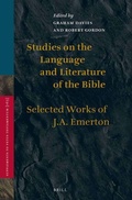 Cover: Studies on the Language and Literature of the Bible - Brill