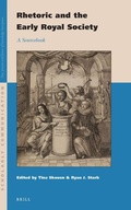 Cover: Rhetoric and the Early Royal Society - Brill
