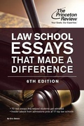 Abbildung von: Law School Essays That Made a Difference, 6th Edition - Princeton Review