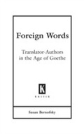 Cover: Foreign Words - Wayne State University Press