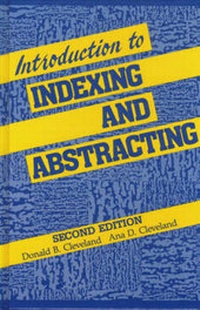 Abbildung von: Introduction to Indexing and Abstracting - Libraries Unlimited Inc
