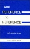 Cover: With Reference to Reference - Hackett Publishing Co, Inc