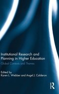 Cover: Institutional Research and Planning in Higher Education - Routledge