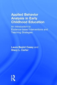 Enlarge image Cover: Applied Behavior Analysis in Early Childhood Education - Routledge