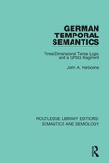 Cover: German Temporal Semantics - Routledge