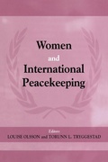 Cover: Women and International Peacekeeping - Routledge