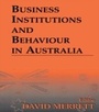 Cover: Business Institutions and Behaviour in Australia - Routledge