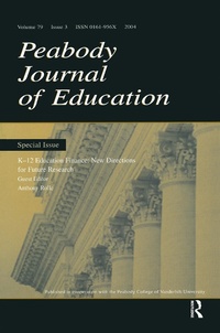 Abbildung von: K-12 Education Finance - Routledge