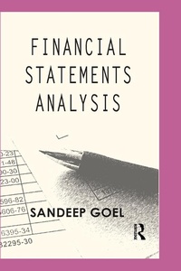 Abbildung von: Financial Statements Analysis - Routledge India