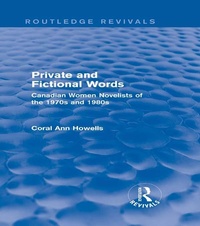 Enlarge image Cover: Private and Fictional Words (Routledge Revivals) - Routledge