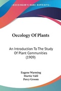 Cover: Oecology Of Plants - Kessinger Publishing