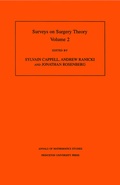 Cover: Surveys on Surgery Theory, Volume 2 - Princeton University Press