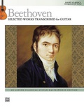 Cover: Beethoven: Selected Works Transcribed for Guitar - Alfred Publishing Company Inc