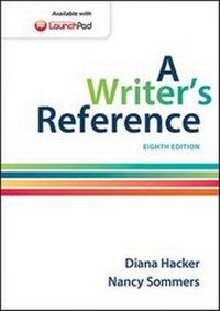 Abbildung von: A Writer's Reference - Bedford/Saint Martin's