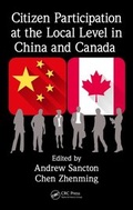 Cover: Citizen Participation at the Local Level in China and Canada - Routledge