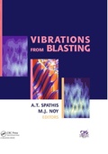 Cover: Vibrations from Blasting - CRC Press