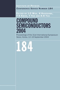 Enlarge image Cover: Compound Semiconductors 2004 - CRC Press
