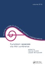 Cover: Function Spaces - CRC Press