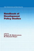 Cover: Handbook of Development Policy Studies - Routledge