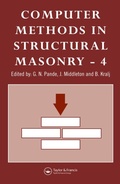 Cover: Computer Methods in Structural Masonry - 4 - CRC Press